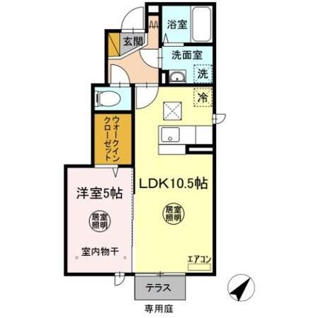 姉ケ崎駅 徒歩17分 1階の物件間取画像